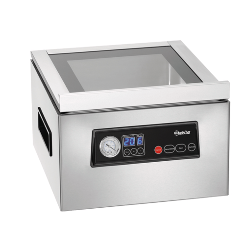  Bartscher Appareil à vide K 300/60L | acier inoxydable | 305 x 320 x 90 mm 
