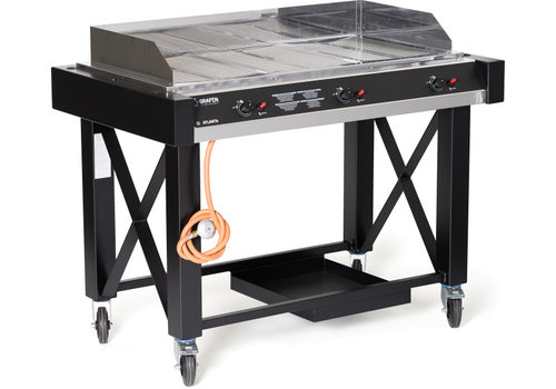  Hendi Gas BBQ Atlanta | 1285x770x(H)917mm | stainless steel 