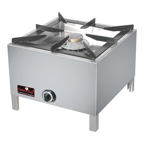  CaterChef  Cuisinière à gaz | 11000W | acier inoxydable | 40 x 54 x 54 cm 