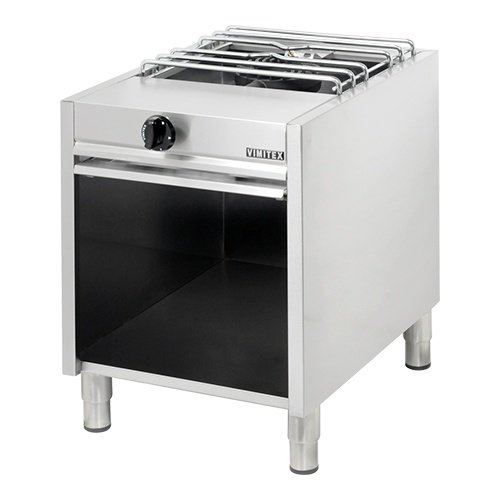  HorecaTraders Gasherd | 9000 W | Edelstahl | 67 x 50 x 62,5 cm 