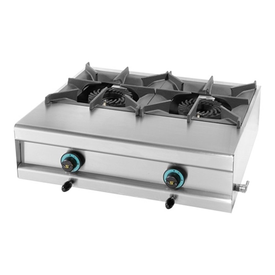 Gas cooker | 20000W | stainless steel | 25x74x60cm