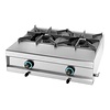 HorecaTraders Gas kooktoestel | 20000W | RVS | 25 x 74 x 60 cm