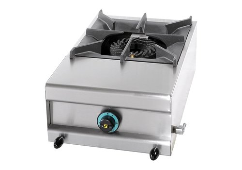  HorecaTraders Gas cooker | 10000W | stainless steel | 25x39x60cm 