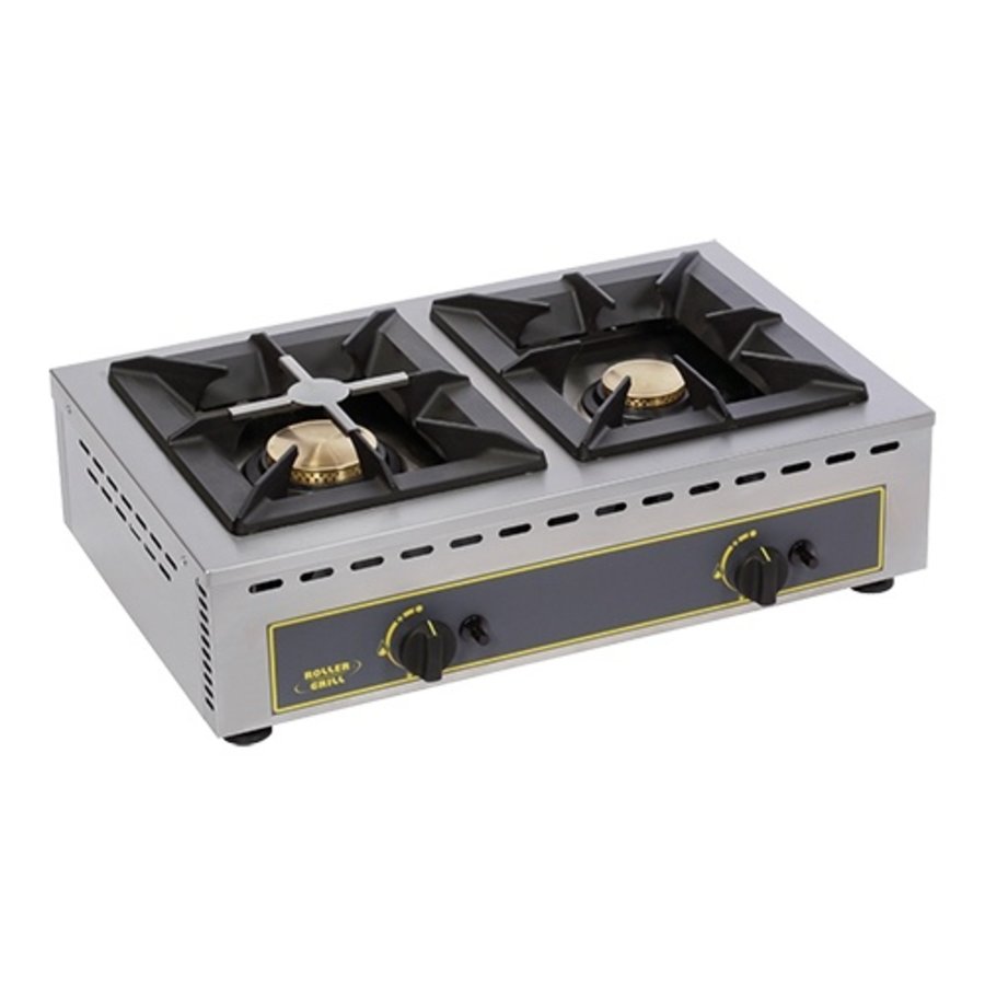 Gas cooker | 12000W | stainless steel | 19.5 x 69 x 51cm