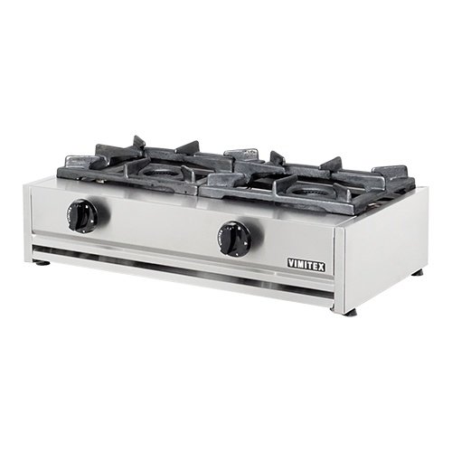  HorecaTraders Gas cooker | 14000W | stainless steel | 20x71x40cm 