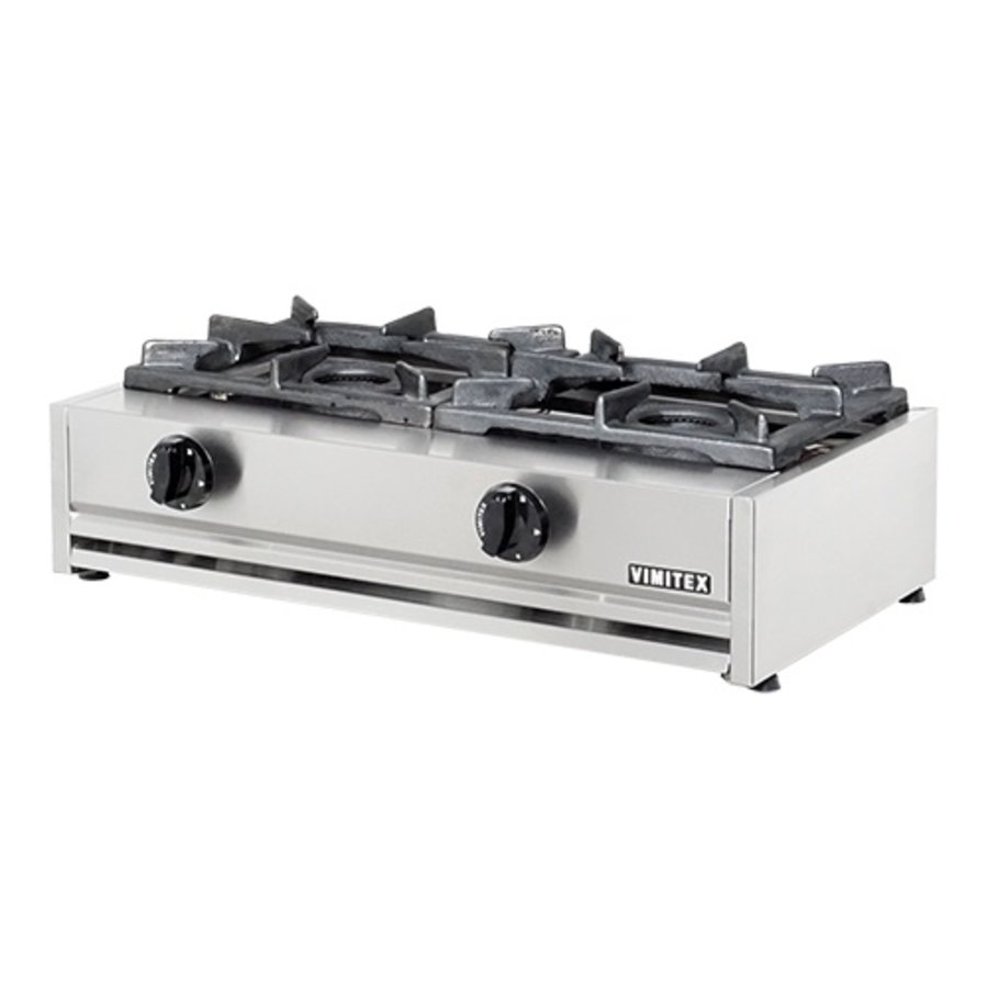 Gas cooker | 14000W | stainless steel | 20x71x40cm