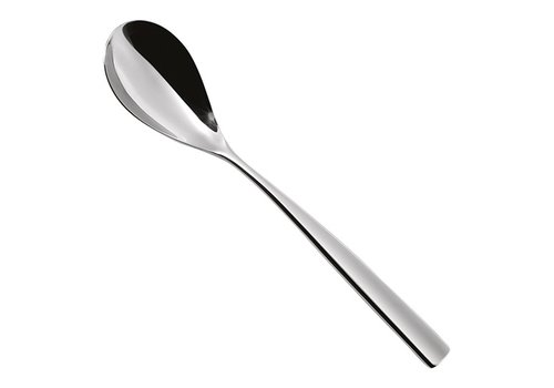  HorecaTraders Dessert Spoon | 18cm | stainless steel 