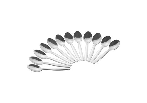  HorecaTraders Cuillère à café de la gamme économique | 11 cm 
