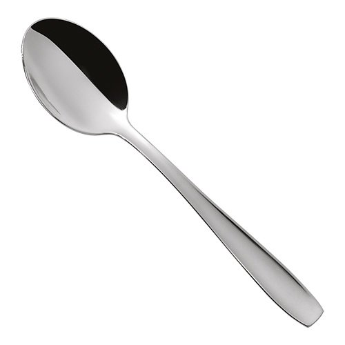  HorecaTraders Cuillère à dessert | acier inoxydable | 18 cm 