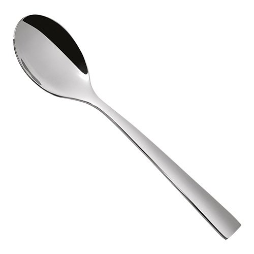  HorecaTraders Dessert Spoon | stainless steel | 18cm 