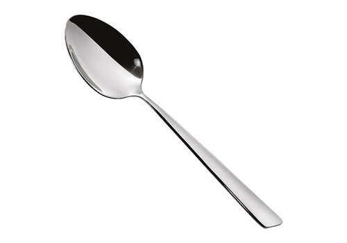  HorecaTraders Cuillère à dessert | acier inoxydable | 18 cm 