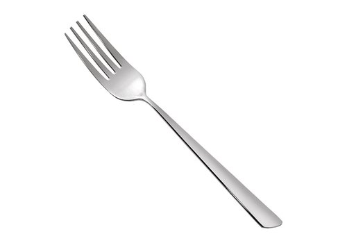  HorecaTraders Dessert Fork | stainless steel | 18cm 