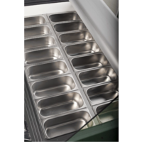 Ice cream display case | -15/-22°C | 230V | 141x77x65.3cm