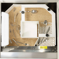 Machine à polir les couverts | 7000-8000 pièces/h | 62x65x87(h)cm