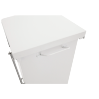 Treteimer mit Klappdeckel 90L | 44x44x77(h)cm