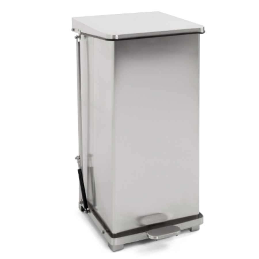 Treteimer mit Klappdeckel 90L | 44x44x77(h)cm