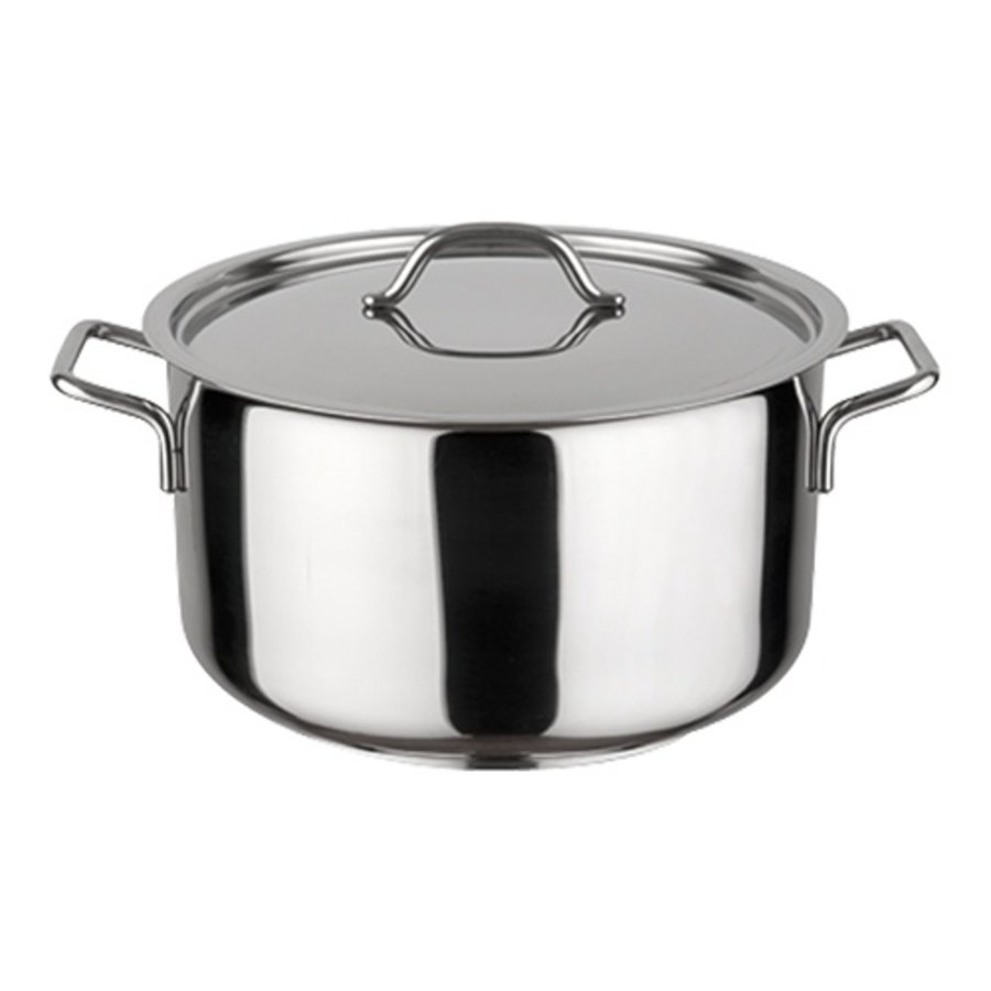 Saucepan medium | stainless steel | 2.1 Liter | 16cmØ |for gas, electric, ceramic and induction