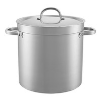 Kookpan RVS Hoog | Ø24cm | 10L | gas, elektrisch, keramisch