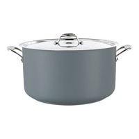 Medium saucepan | Red | Stainless steel | 3.7 Liter | 20cmØ | Gas, electric, ceramic and induction