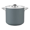 Casserole Stainless Steel High | Ø24cm | 8.7L | Gray | gas, electric, ceramic