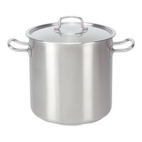 Casserole Stainless Steel High | Ø30cm | 21.2L | gas, induction, ceramic