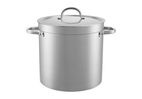  HorecaTraders Marmite | acier inoxydable | Ø60 cm | 155 L | Gaz, électrique, céramique 