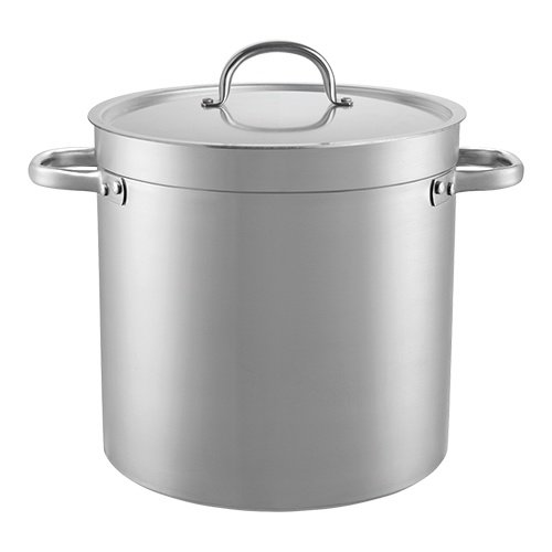  HorecaTraders Marmite | acier inoxydable | Ø60 cm | 155 L | Gaz, électrique, céramique 
