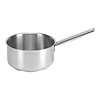 HorecaTraders Saucepan | stainless steel | 0.7 L | Ø14 cm | Gas, electric, induction, ceramic