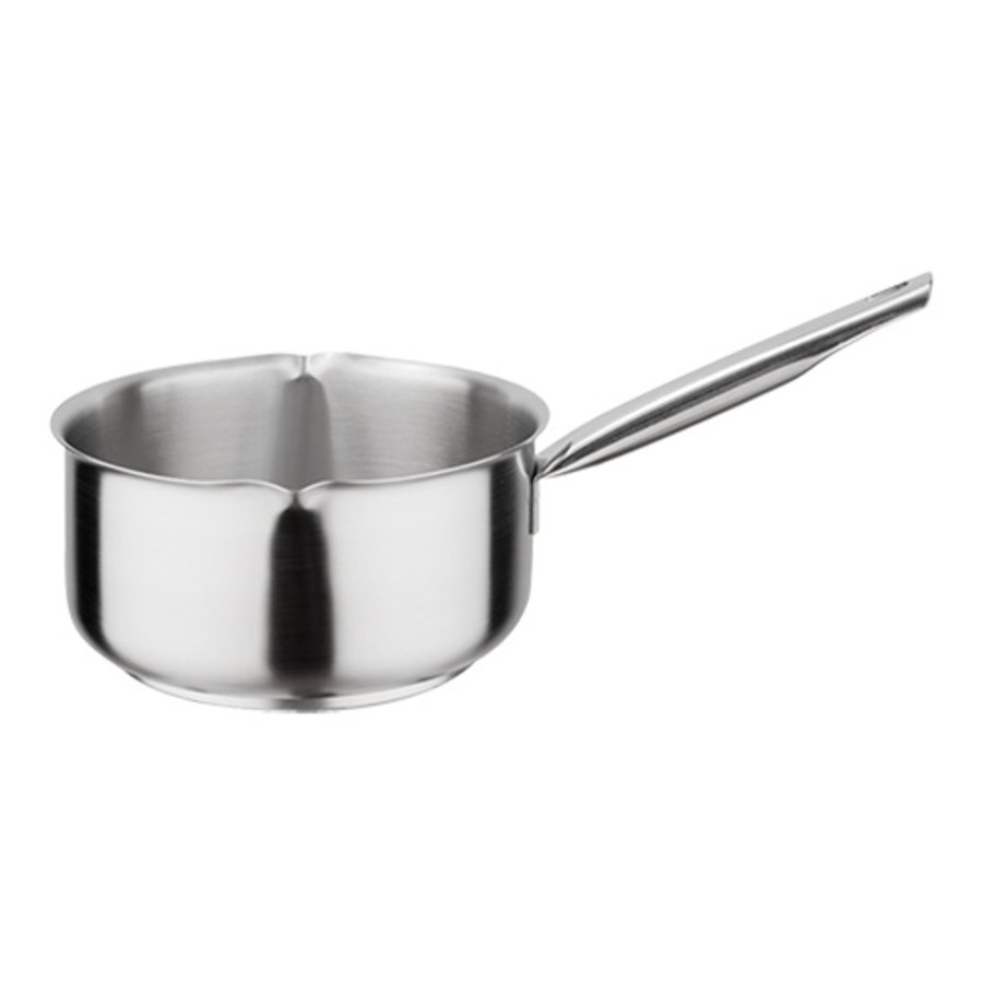 Stahlpfanne | Edelstahl | 3,1 Liter | Ø20 cm | Gas, Elektro, Induktion, Keramik
