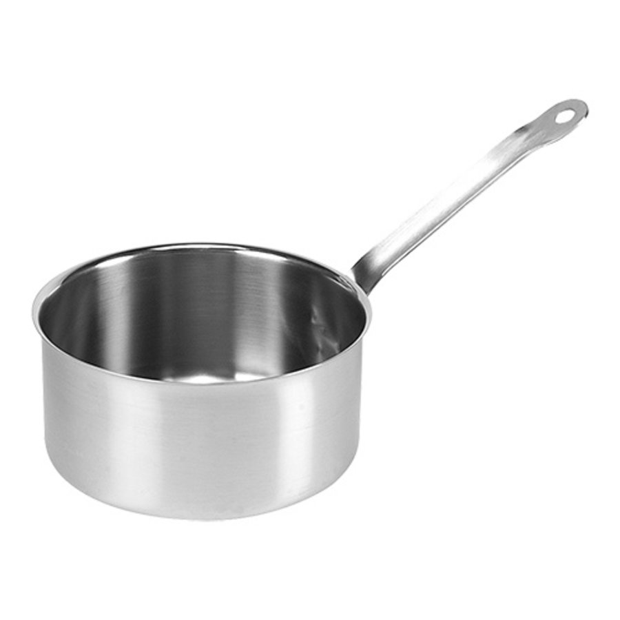 Poêle en acier | acier inoxydable | 9,5 litres | Ø28 cm | Gaz, électrique, induction, céramique