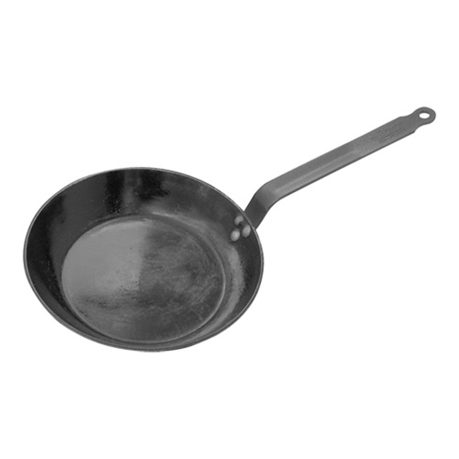 Poêle lyonnaise | Tôle d'acier | Ø18 cm | Gaz, électrique, vitrocéramique, four