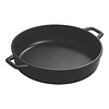 HorecaTraders Casserole | Aluminum Low | Ø32 cm | Gas, ceramic, oven