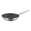 HorecaTraders Lyonnaise pan | Nonstick | stainless steel | Ø20 cm | Gas, electric, ceramic