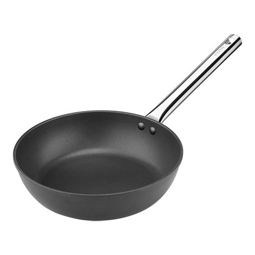  HorecaTraders Sauté pan | Aluminum | Ø30 cm | Gas, ceramic, oven 