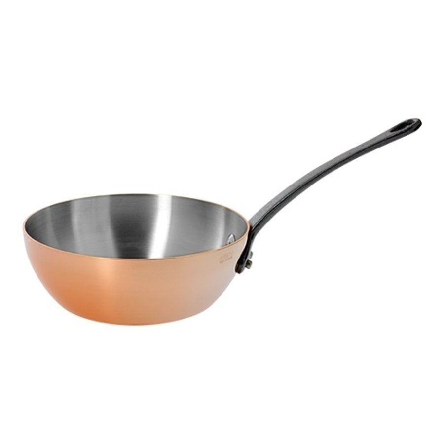 sauteuse | Cuivre | Ø24 cm | 2,9 L | Gaz, électrique, céramique