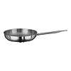 HorecaTraders Lyonnaise pan | stainless steel | Ø24 cm | Gas, electric, ceramic