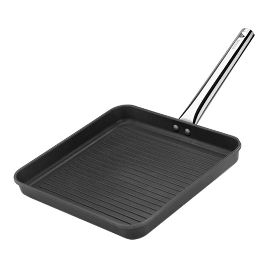 Grill pan | Aluminum | Non-stick | 28 x 28 cm