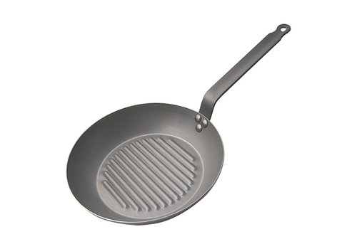  HorecaTraders Grill pan | Sheet steel | Ø26 cm 