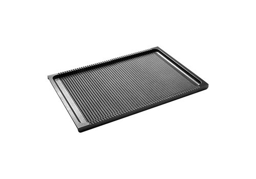  HorecaTraders Grill plate | Nonstick | 38 x 26.5 cm 