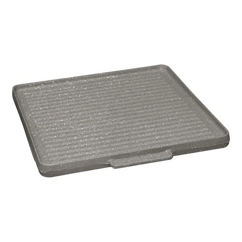  HorecaTraders Grill plate | Cast iron | 7.7kg | 40x40cm 