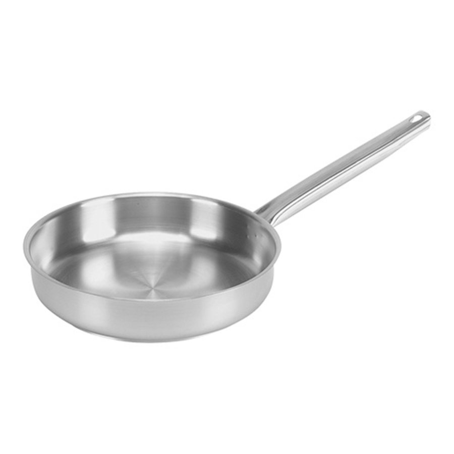 Lyonnaise pan | stainless steel | Ø28cm | Gas, electric, ceramic