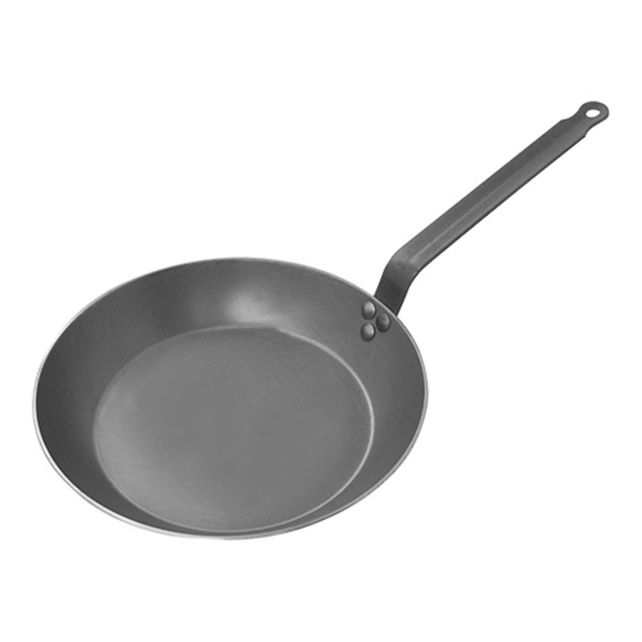 Lyonnaise-Pfanne | Stahlblech | Ø30cm | Gas, Elektro, Keramik, Backofen