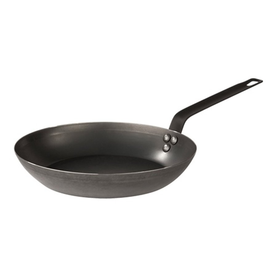 Lyonnaise-Pfanne | Stahlblech | Ø32cm | Gas, Elektro, Keramik, Backofen