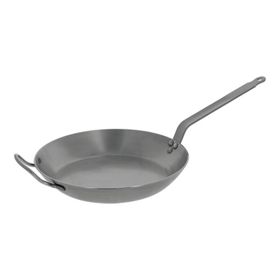 Lyonnaise pan | Sheet steel | Ø32 cm | Gas, electric, ceramic, oven