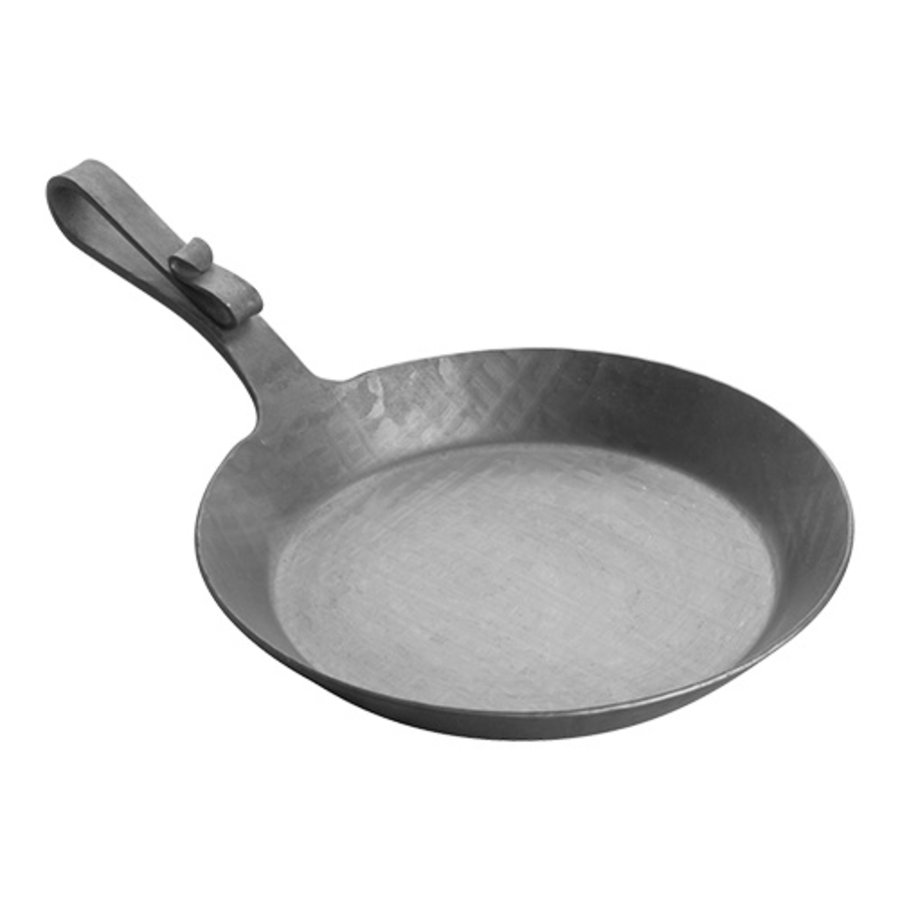 Plat de service Bistro en tôle d'acier | Ø28cm