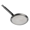 HorecaTraders Crepe pan | Sheet steel | Ø18cm | Gas, Electric, Induction, Oven
