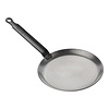 HorecaTraders Crêpepan | Plaatstaal | Ø18cm | Gas, Elekrisch, Inductie, Oven