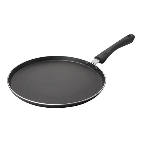  HorecaTraders Crêpe-Pfanne | Antihaftbeschichtung | Aluminiumguss | Gas, Elektro, Induktion | Ø28 cm 