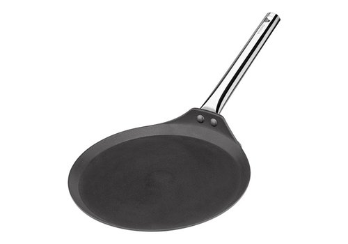  HorecaTraders Crepe pan | Non-stick | Aluminum | Gas, electric, induction, oven | Ø28 x 1.5 cm 