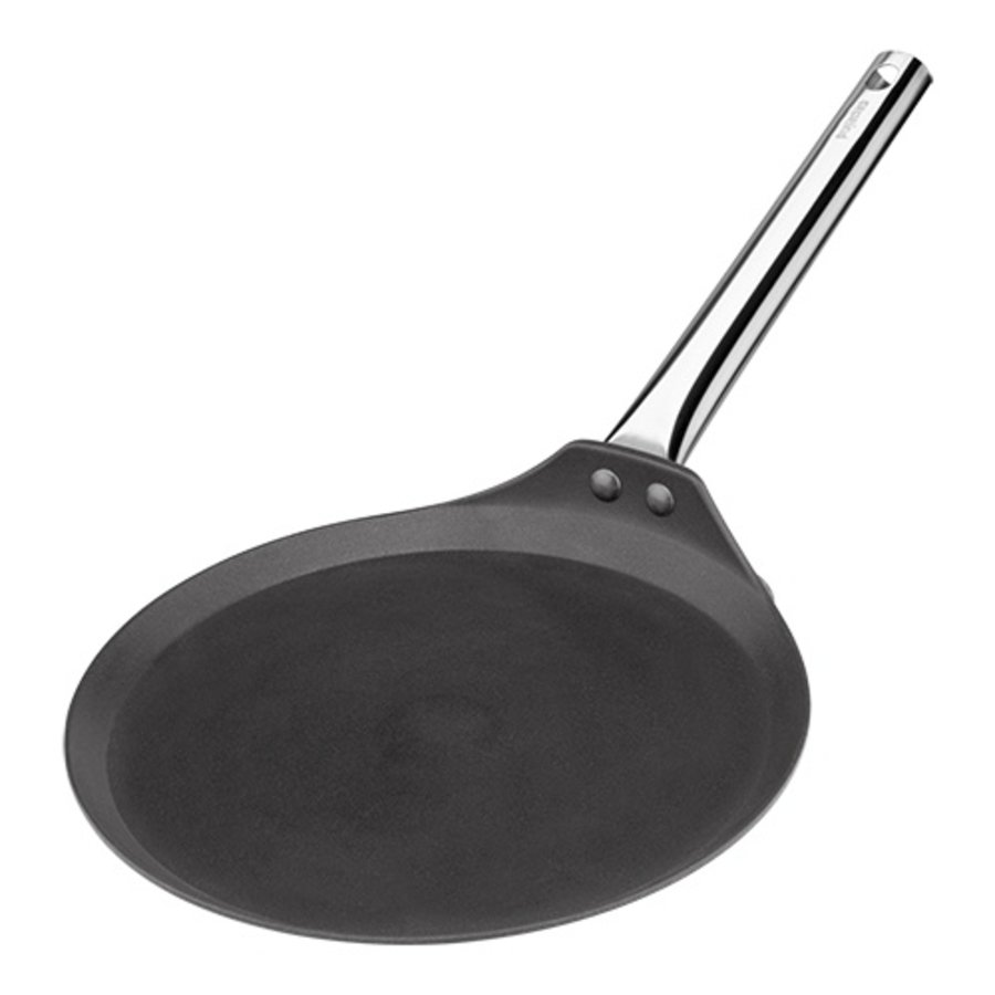 Crêpe-Pfanne | Antihaftbeschichtung | Aluminium | Gas, Elektro, Induktion, Backofen | Ø28 x 1,5 cm